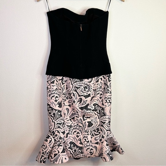 Mary Katrantzou Angelica Strapless Paisley Flared Hem Dress 2 - Picture 12 of 17